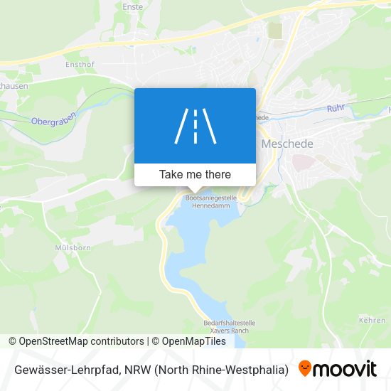 Gewässer-Lehrpfad map