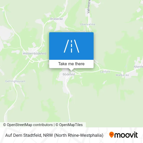 Карта Auf Dem Stadtfeld