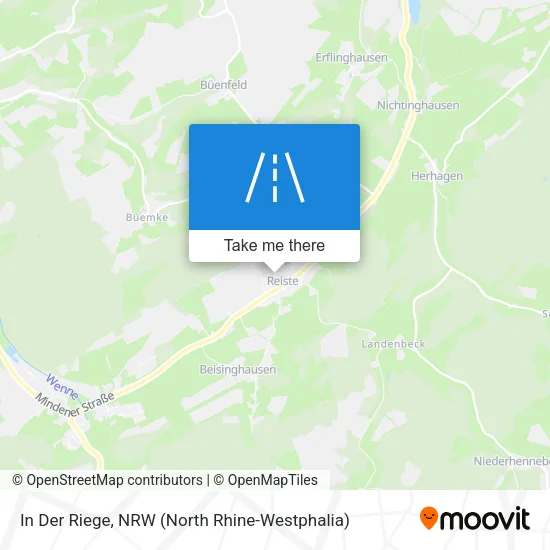 Карта In Der Riege