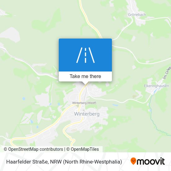 Haarfelder Straße map
