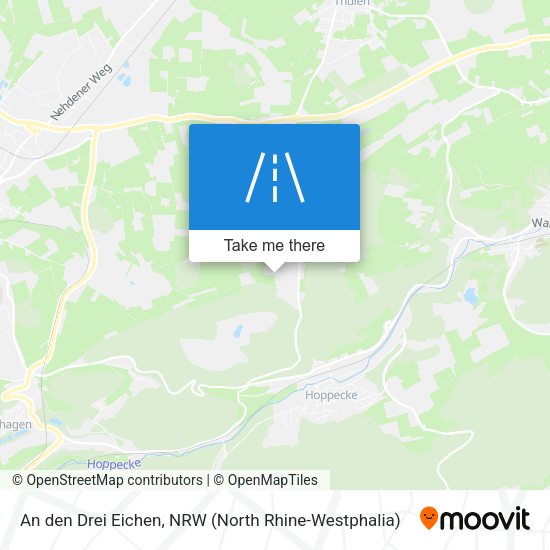 An den Drei Eichen map