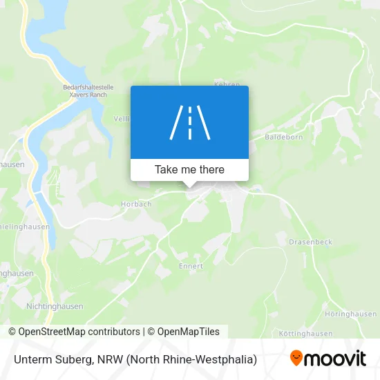 Карта Unterm Suberg