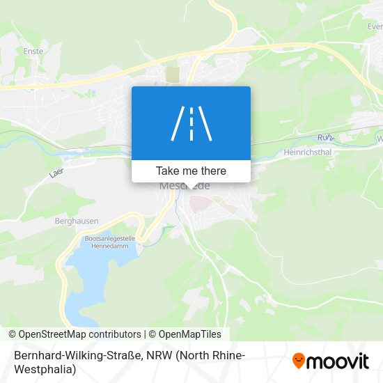 Bernhard-Wilking-Straße map
