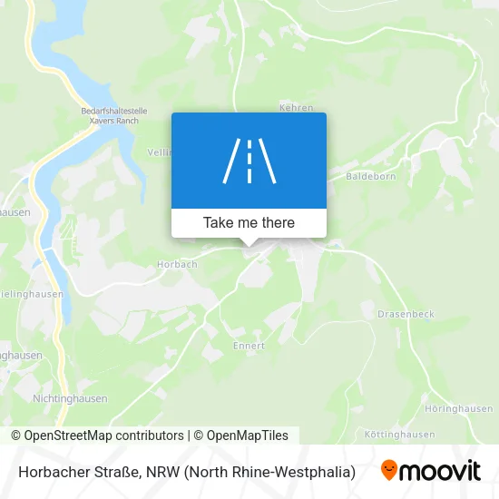 Horbacher Straße map
