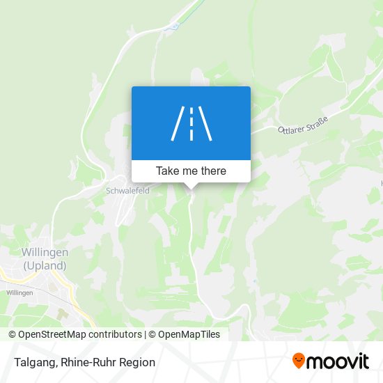 Talgang map