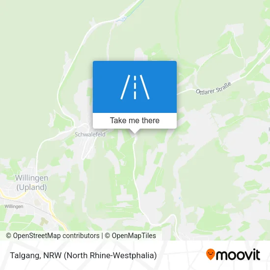 Карта Talgang