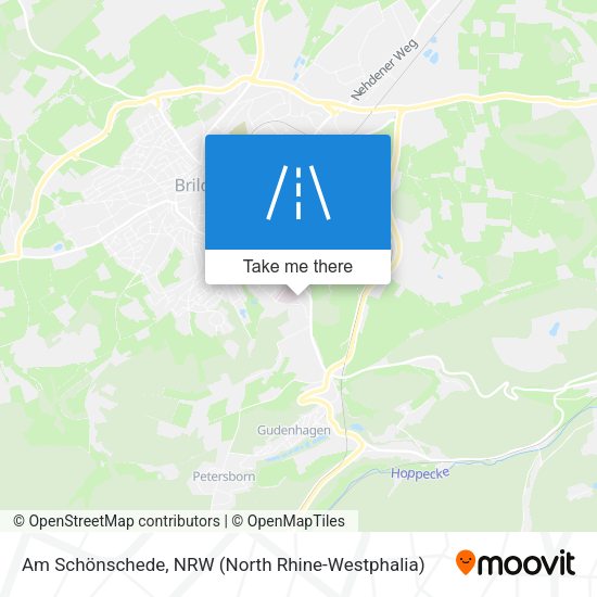 Am Schönschede map