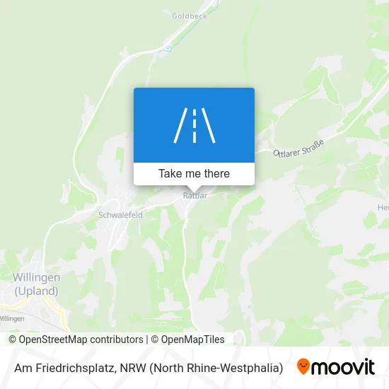 Am Friedrichsplatz map