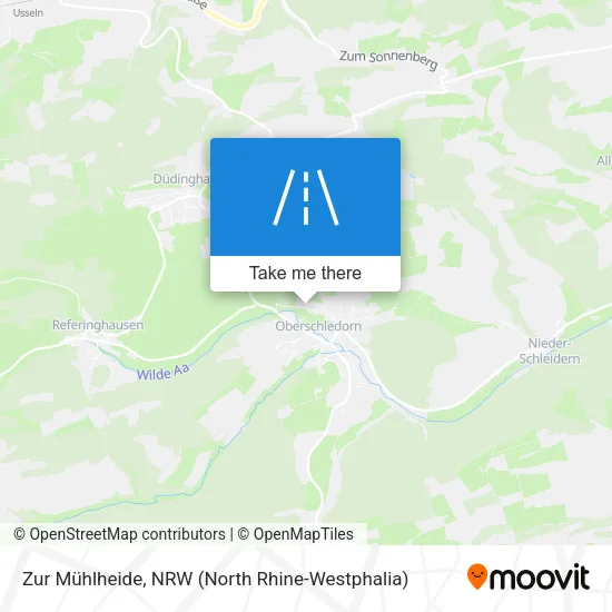 Карта Zur Mühlheide