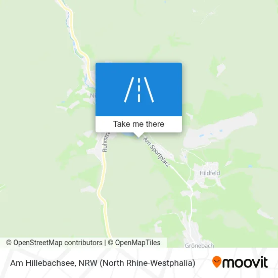 Am Hillebachsee map