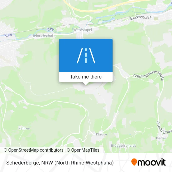 Карта Schederberge