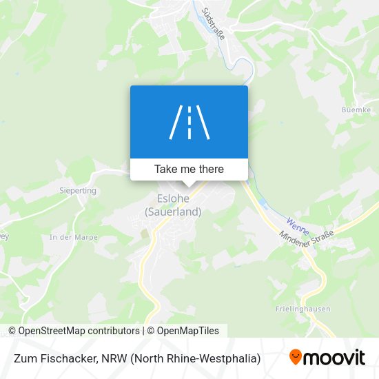 Карта Zum Fischacker