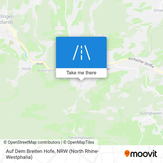 Auf Dem Breiten Hofe map