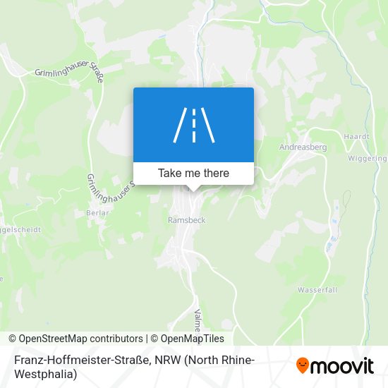 Franz-Hoffmeister-Straße map