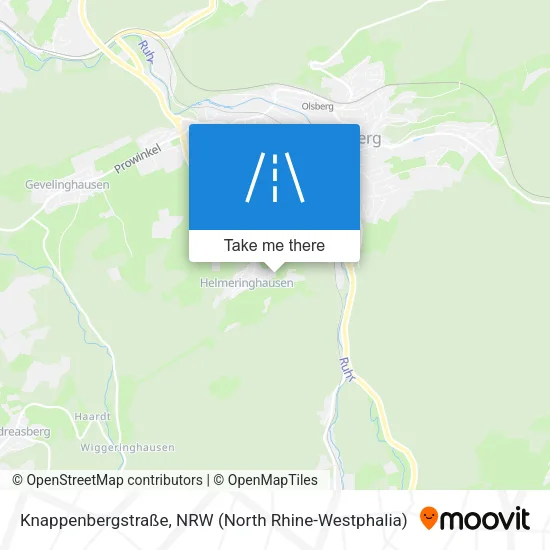 Карта Knappenbergstraße
