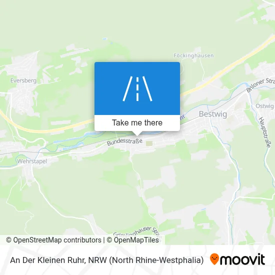 An Der Kleinen Ruhr map