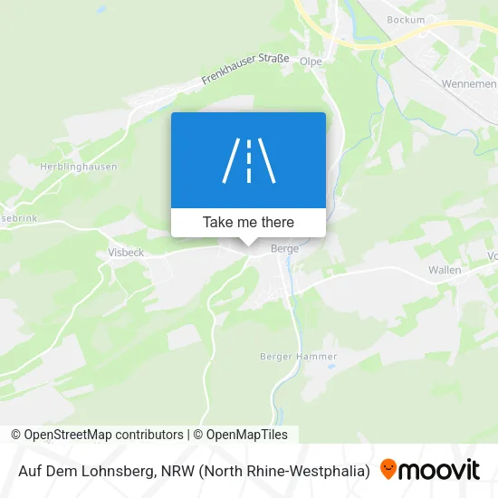 Карта Auf Dem Lohnsberg