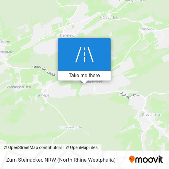 Карта Zum Steinacker