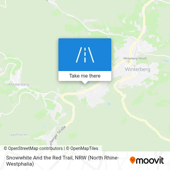 Snowwhite And the Red Trail map