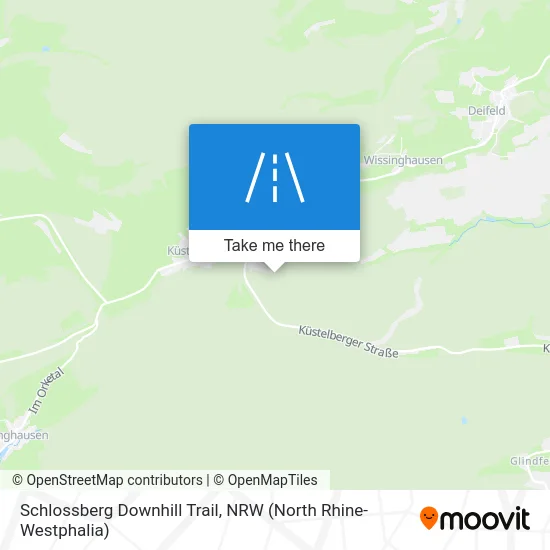 Карта Schlossberg Downhill Trail