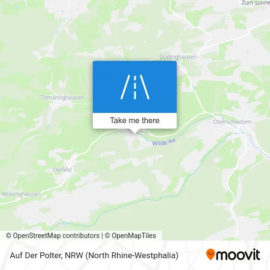 Карта Auf Der Polter