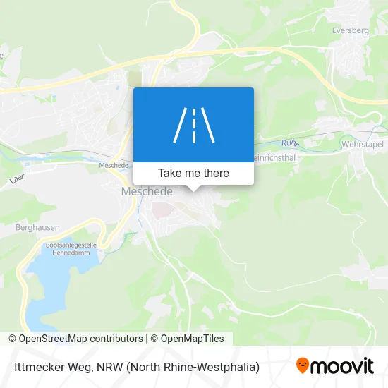 Карта Ittmecker Weg