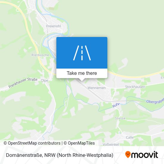 Domänenstraße map