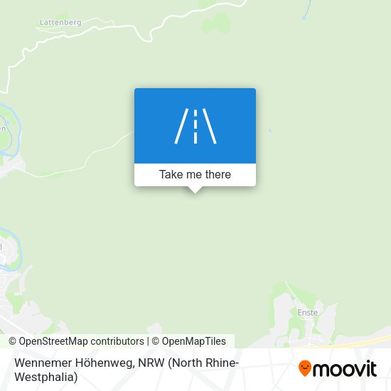 Wennemer Höhenweg map