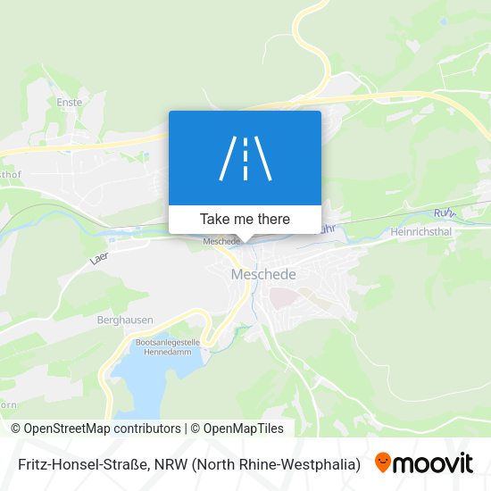 Fritz-Honsel-Straße map