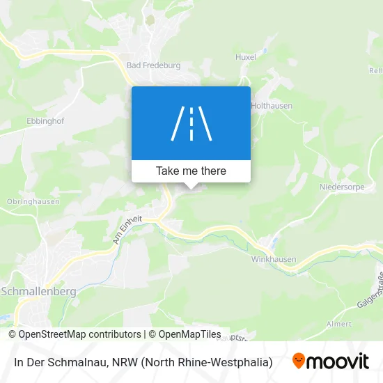 In Der Schmalnau map