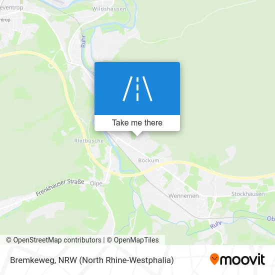 Bremkeweg map