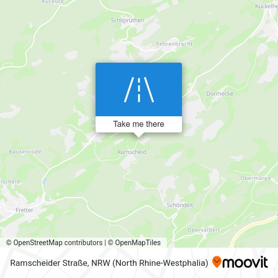 Ramscheider Straße map