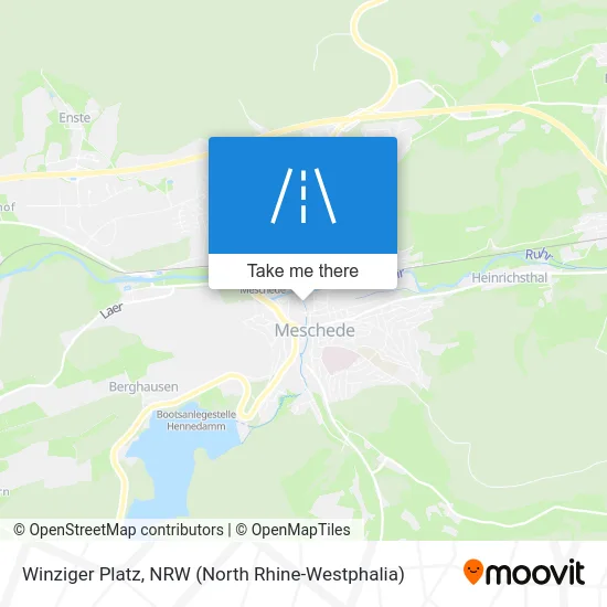 Карта Winziger Platz