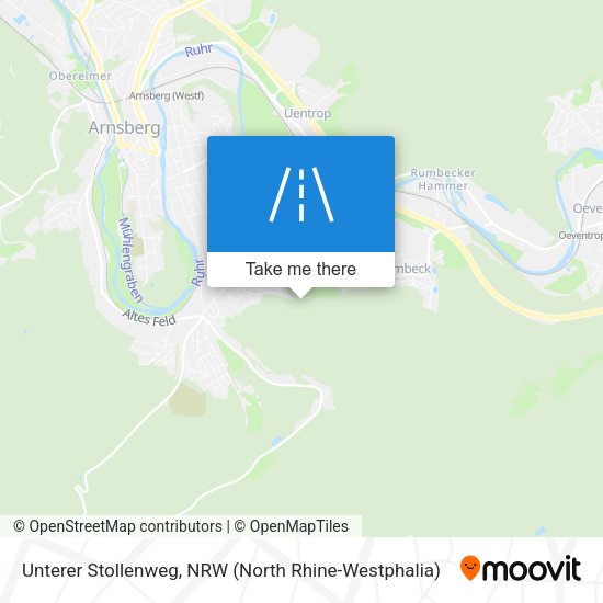 Unterer Stollenweg map