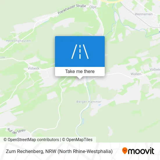 Zum Rechenberg map