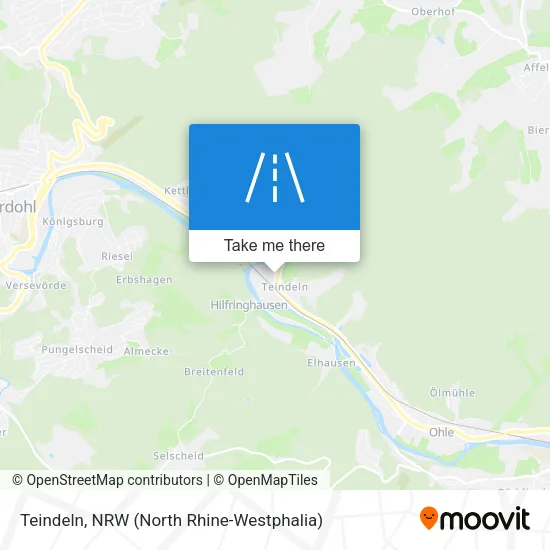 Карта Teindeln