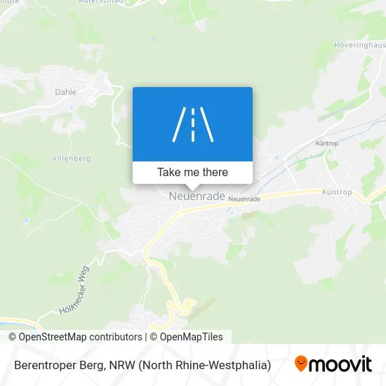 Berentroper Berg map