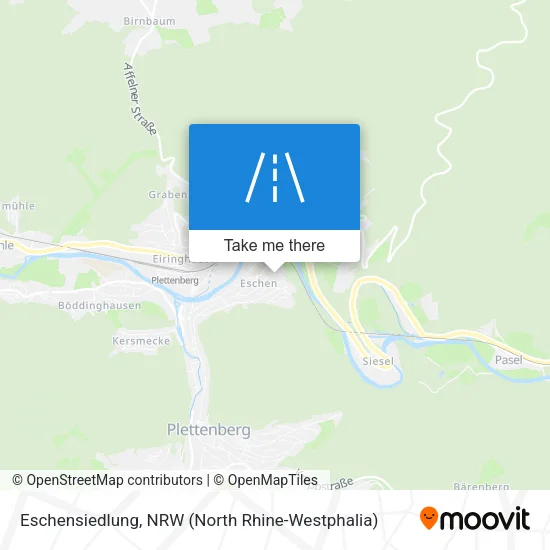 Карта Eschensiedlung
