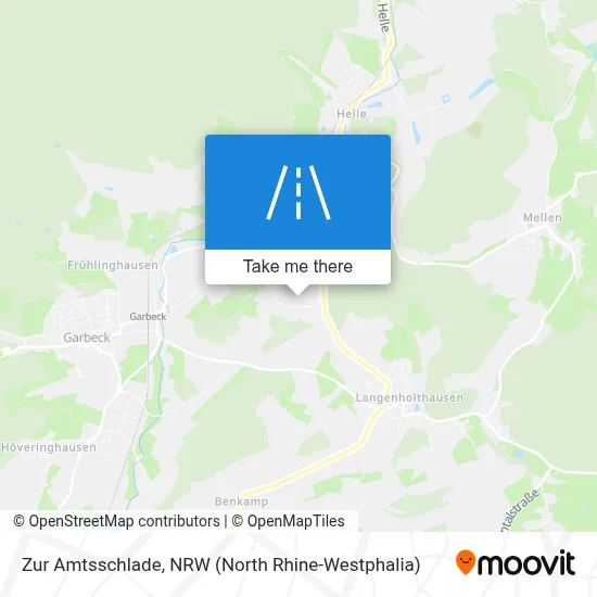 Zur Amtsschlade map