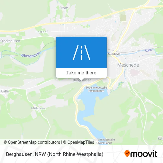 Berghausen map