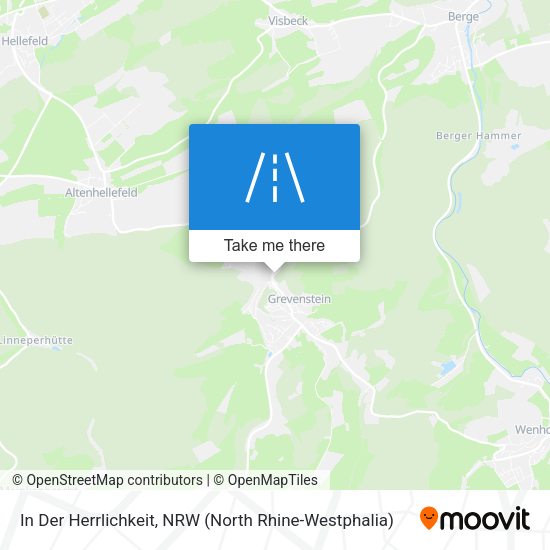 In Der Herrlichkeit map