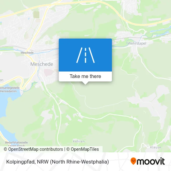 Карта Kolpingpfad