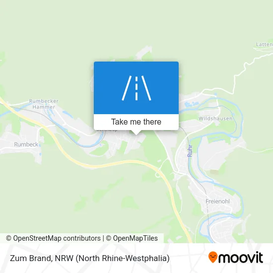 Карта Zum Brand