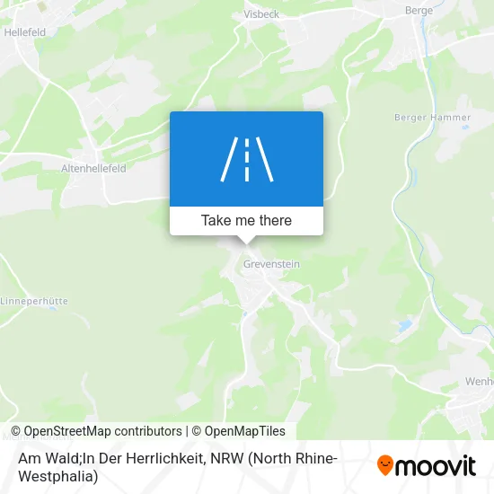 Карта Am Wald;In Der Herrlichkeit