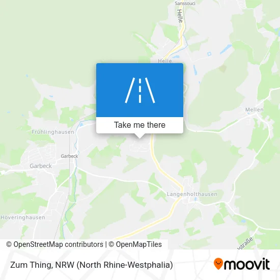 Карта Zum Thing