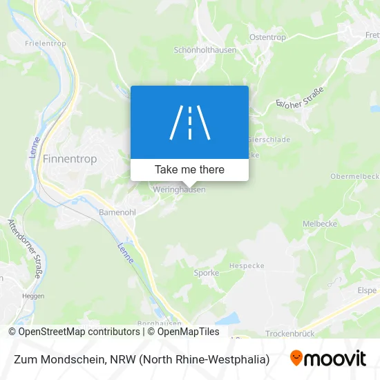 Zum Mondschein map