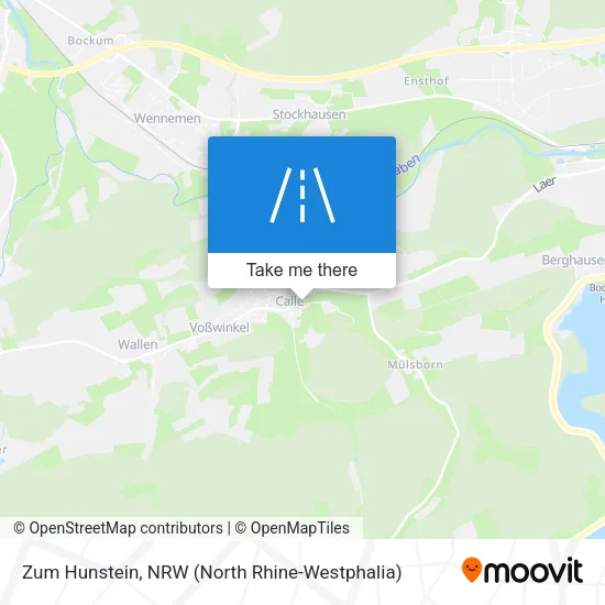 Карта Zum Hunstein