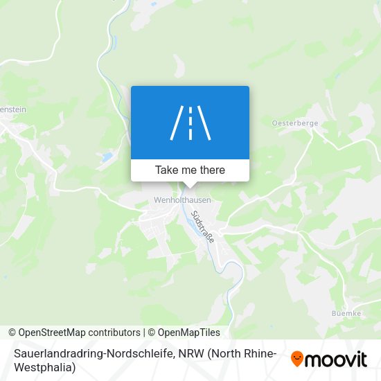 Sauerlandradring-Nordschleife map