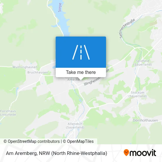 Карта Am Aremberg