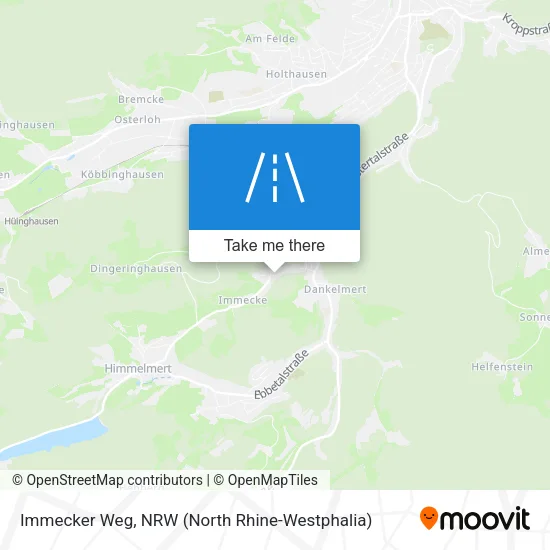 Карта Immecker Weg